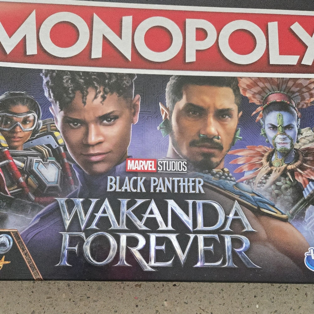 Monopoly Wakanda Forever Board Game🎉Collectors Item NWT